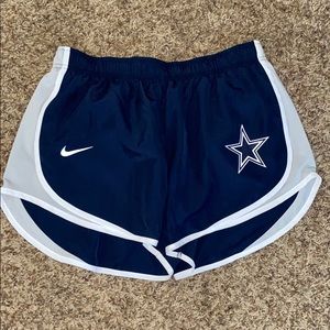 Nike dri-fit Dallas Cowboys shorts